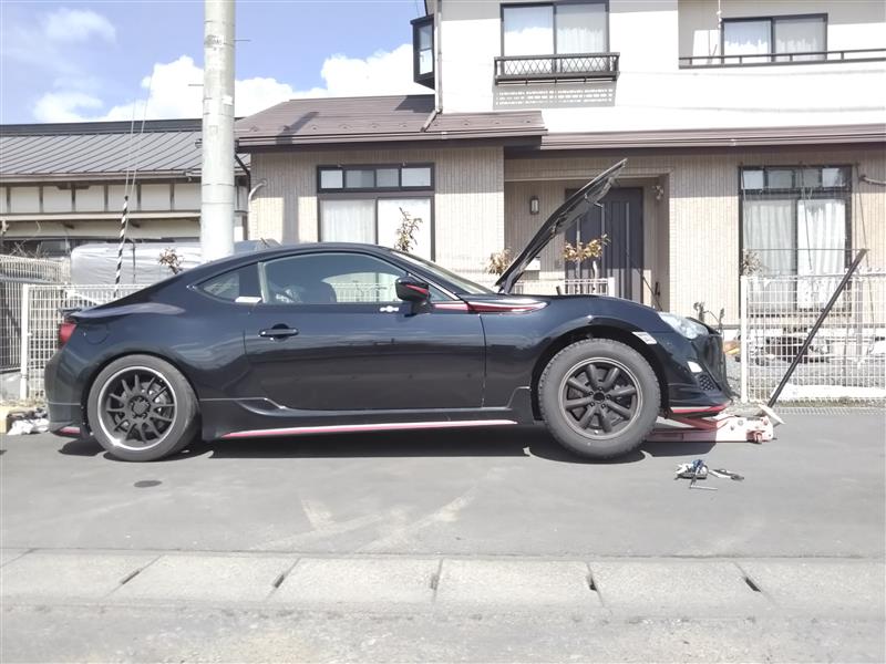 備忘録】さあ、車高戻してシーズンイン！！（トヨタ 86・ZN6）by