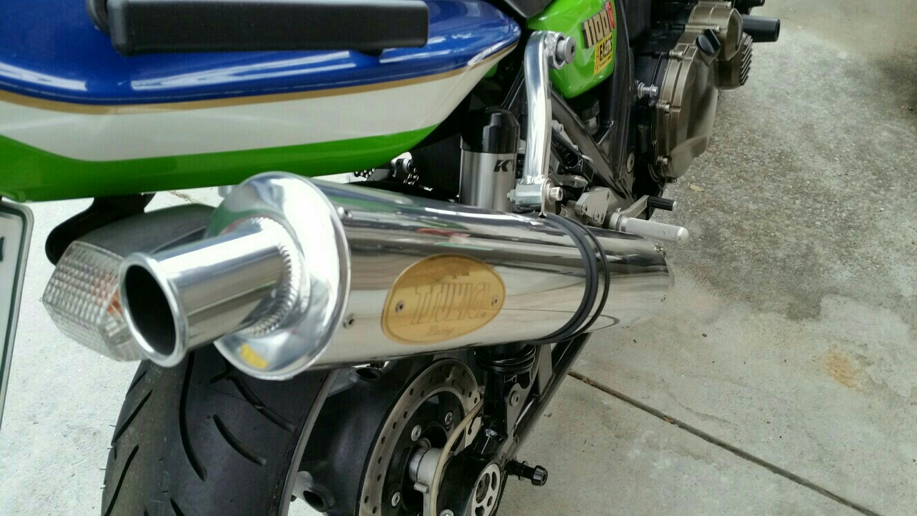 ZRX1100 月木 ボルトオンマフラー スリップオンサイレンサー