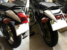 ハリケーン VTR250(09-12FI車) フェンダーレスkit /HA6605C