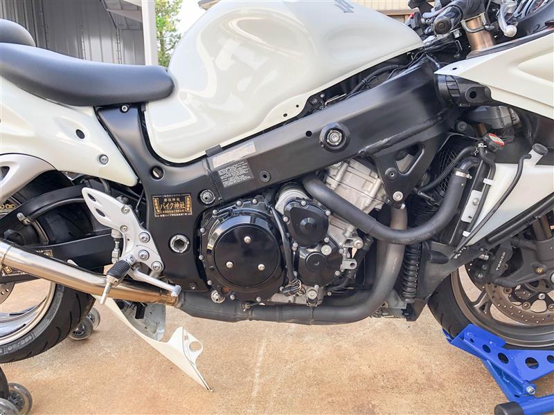 クラッチスプリングボルトの緩み対策(スズキ GSX1300R HAYABUSA