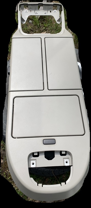 BPワゴン用オーバーヘッドコンソールの流用取付。（スバル