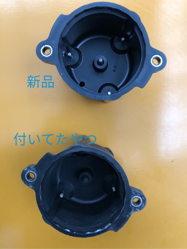 JA11ディストリビューターキャップ交換 （スズキ ジムニー・JA11