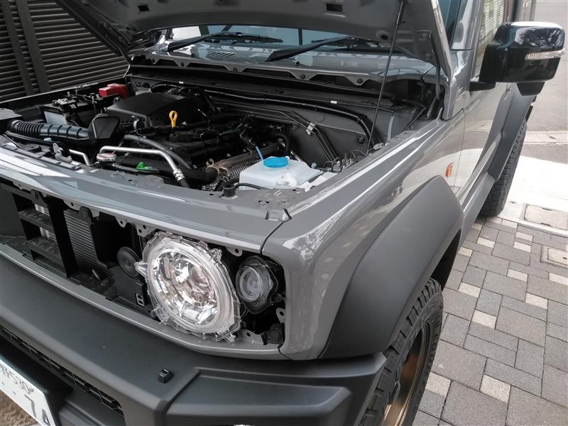 LEDフロントウィンカーに交換（スズキ ジムニーシエラ・JB74）by
