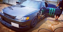 マークII JZX90 左 リア ドア パワーウィンド レギュレーター