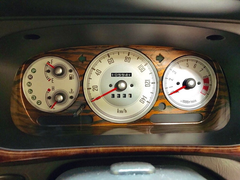 メーターの木目調に挑戦（ダイハツ ミラジーノ・L700/710系）by