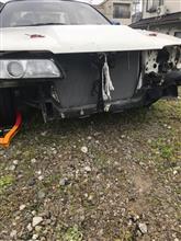 フロントレインホースメント取り付け（日産 スカイライン・R32