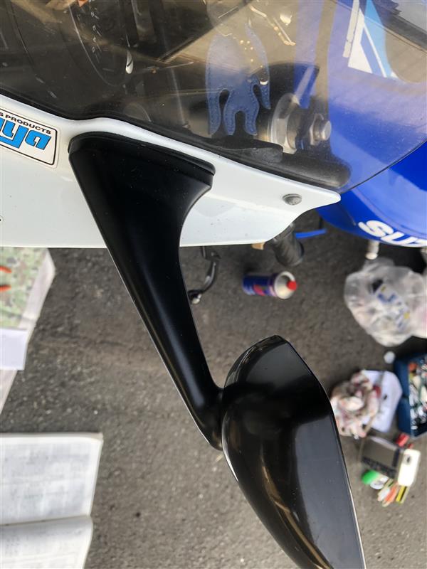ミラー交換でリフレッシュ✨（スズキ RGV250Γ）by ニシヤン