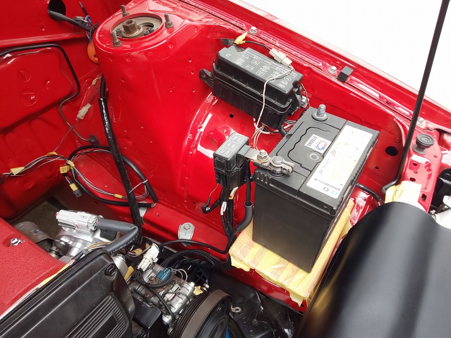ＡＥ８６制作プロジェクト２４２～スターターハーネス、エンジンハーネス作成