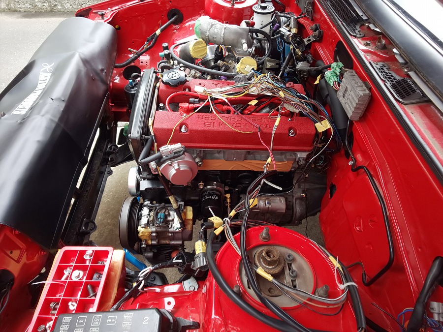 ＡＥ８６制作プロジェクト２４２～スターターハーネス、エンジンハーネス作成