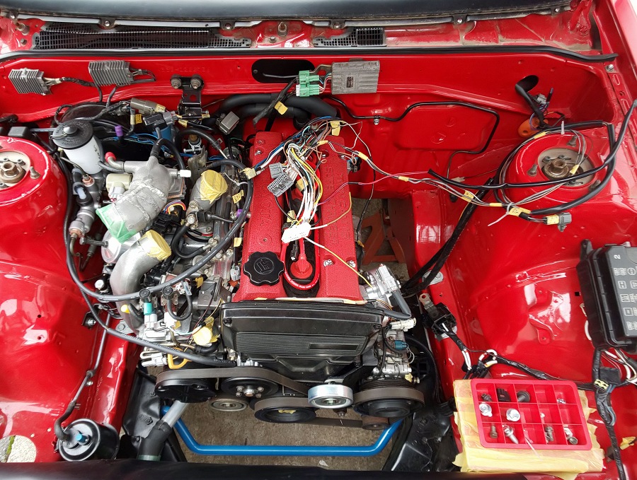 ＡＥ８６制作プロジェクト２４２～スターターハーネス、エンジンハーネス作成