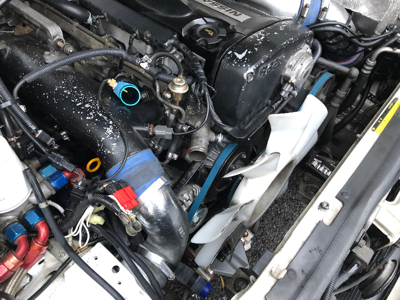 インタークーラーパイピング交換-1 nismo(日産 スカイラインGT‐R