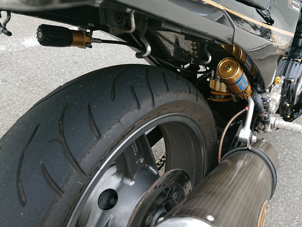 オーリンズリアサス装着!(カワサキ GPZ900R)by †ヒロ† - みんカラ