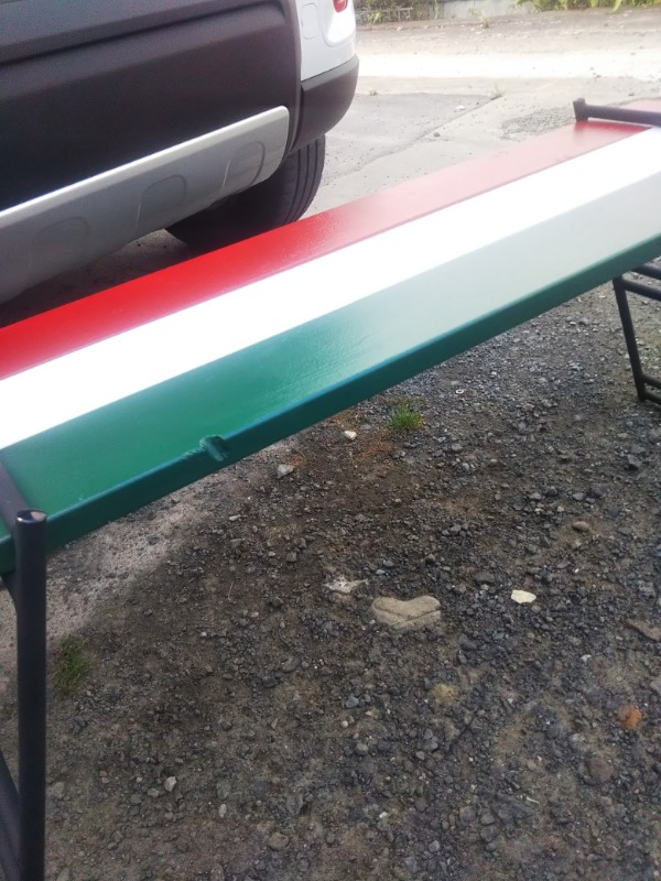 木製トリコローレ２WAYトノカバー自作