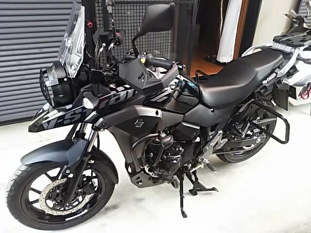 中華製パニアガード取付~(スズキ V-Strom 250)by ~ZESTSPARKG'TURBO~ - みんカラ