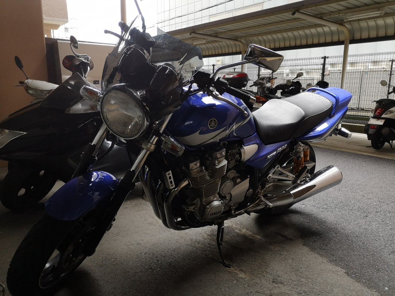 XJR1300[57社外NASTY メーターバイザー]検XJR1200｝C｜パーツ