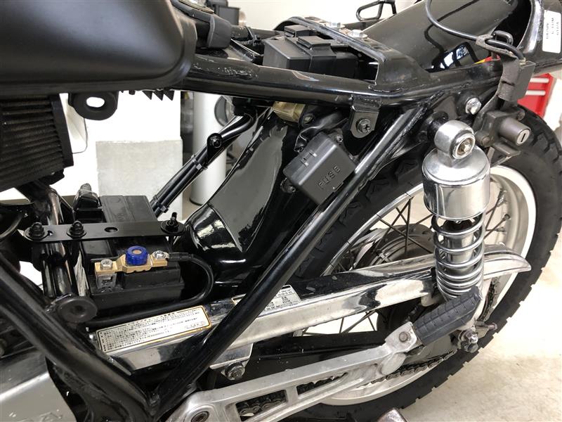 K&H リアフェンダー フェンダーレスタイプ 取付（ホンダ GB250
