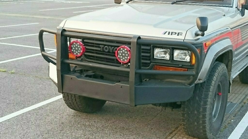RAPTER LINER ラプターライナー塗装②（トヨタ ランドクルーザー
