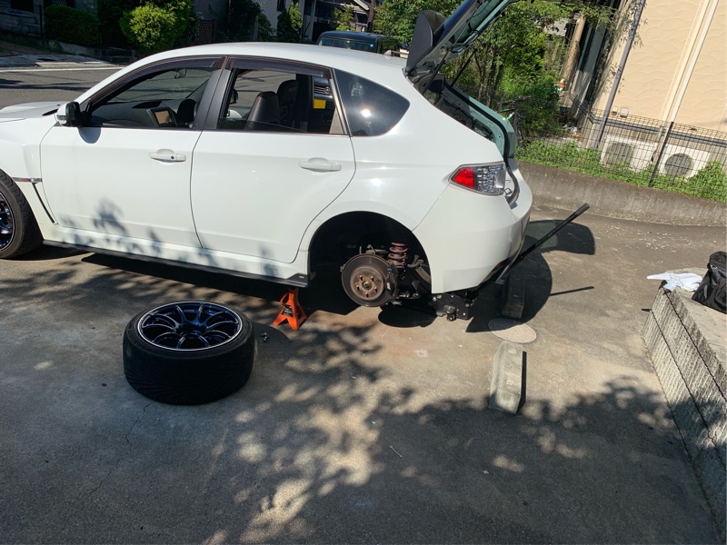 TEIN MONORacing テインモノレーシング装着（スバル