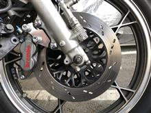 ブレンボキャリパー仮付け…？？？（スズキ GSX750S KATANA