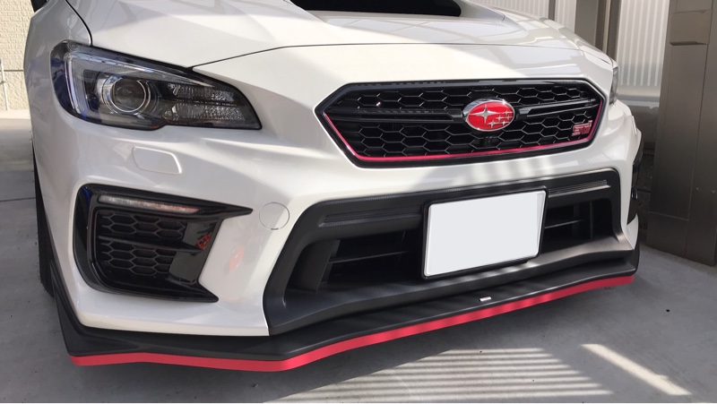 スバル WRX STI VAB 純正フォグカバー 新車外し 美品