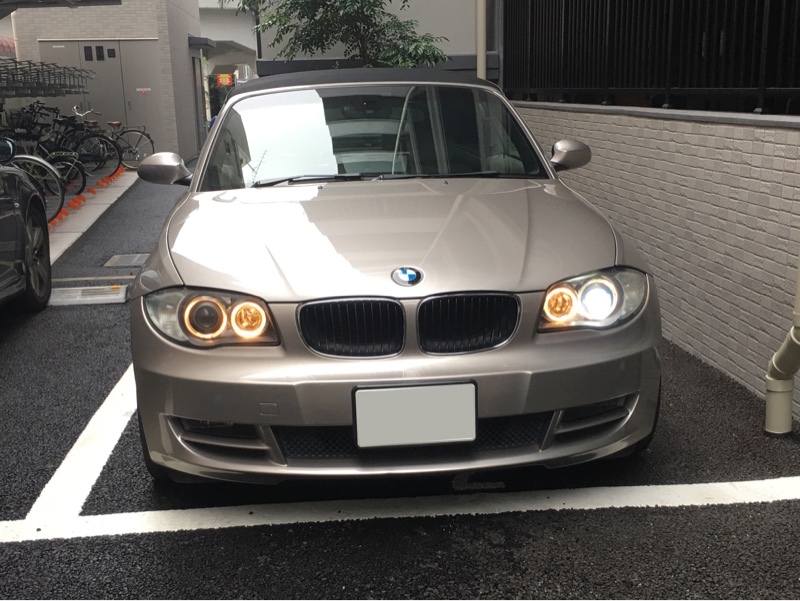 ヘッドライトバルブ交換 Bmw 1シリーズ カブリオレ By Countrypapa みんカラ