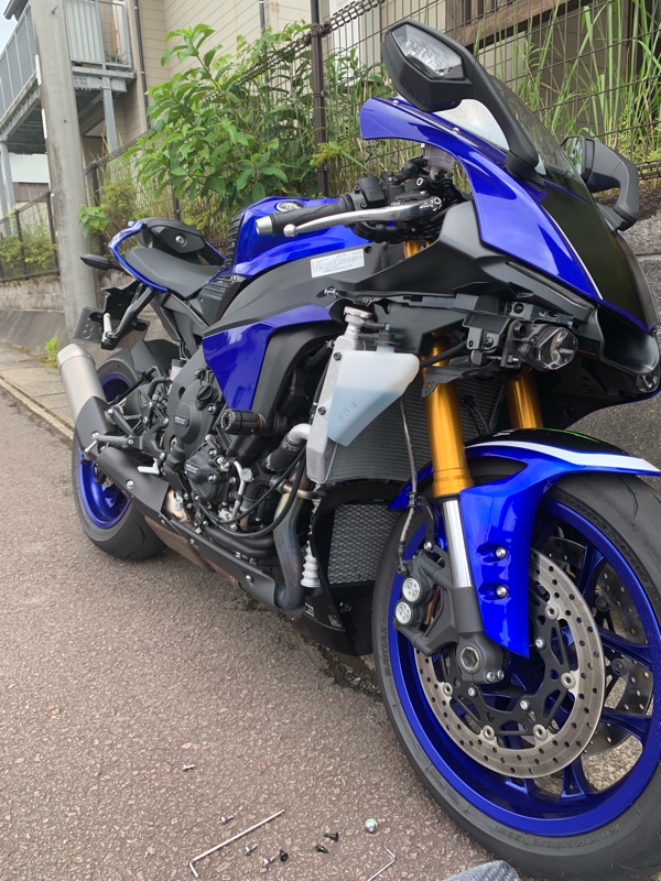 YZF-R1 サイドカウル 左右 5VY ヤマハ 純正  割れ欠け無し:32018572