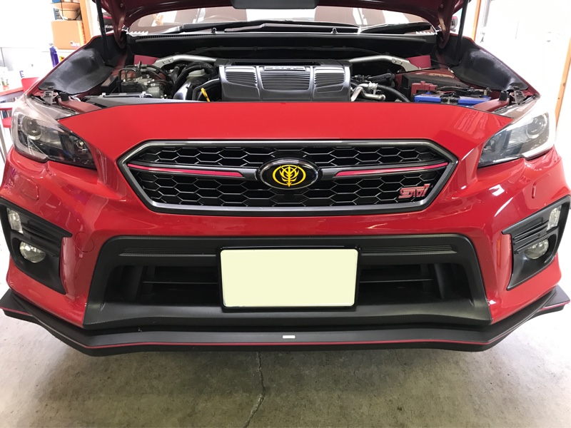 フロントグリル交換、カナード取付（スバル WRX S4・VAG）by