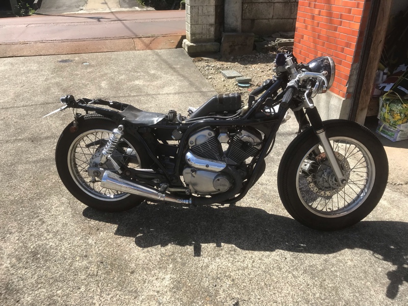 YAMAHAVirago250 96年式 黒 タンク - メルカリ