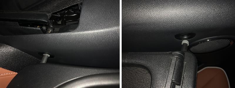 ウインドディフレクターをつけたよ（ミニ MINI Convertible・F57