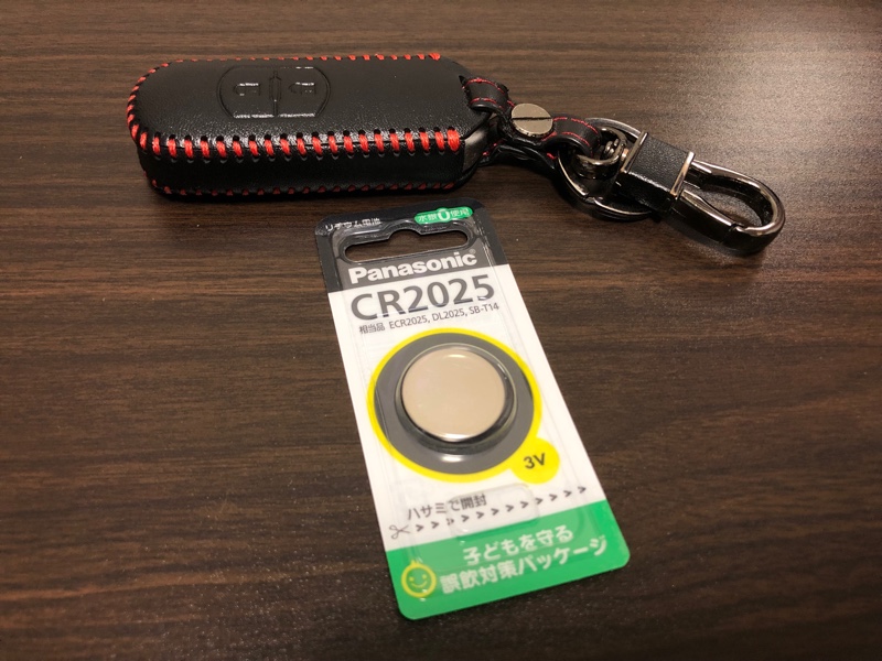 アドバンストキーレスの電池交換（2019-09-22）（マツダ CX-3