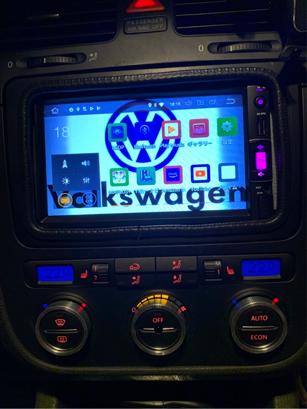 golf mk5 Androidナビ取り付け（フォルクスワーゲン ゴルフ