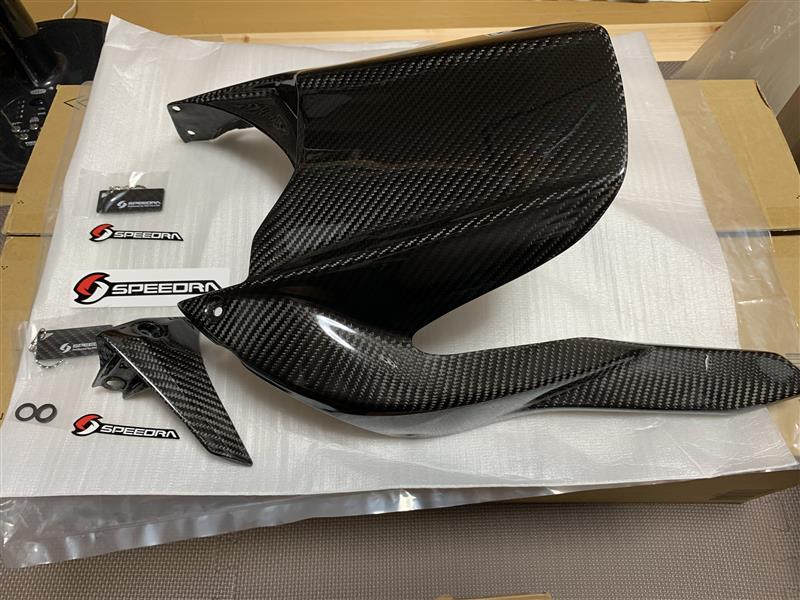 リアフェンダー・チェーンガード交換(カワサキ Ninja H2 SX SE +)by