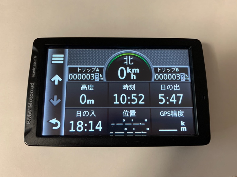 R1200GS LC BMW navigator Ⅴ 今頃2000年問題　Garmin確認