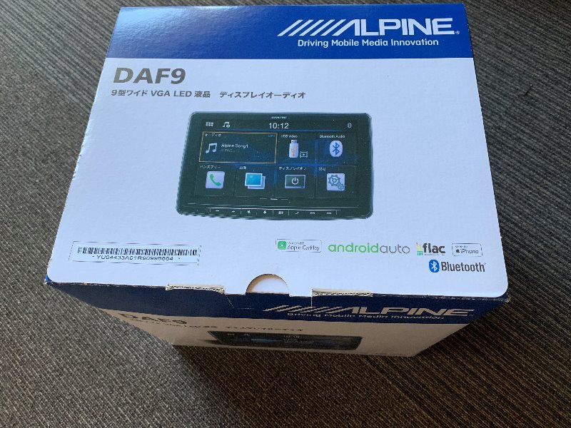 ALPINE ディスプレイオーディオ DAF9 ②(トヨタ マークX・130系 ALPINE ディスプレイオーディオ DAF9 ②(トヨタ マークX・130系