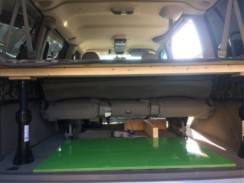 車中泊用ベット作成(シボレー アストロ)by こんちゃんさん - みんカラ