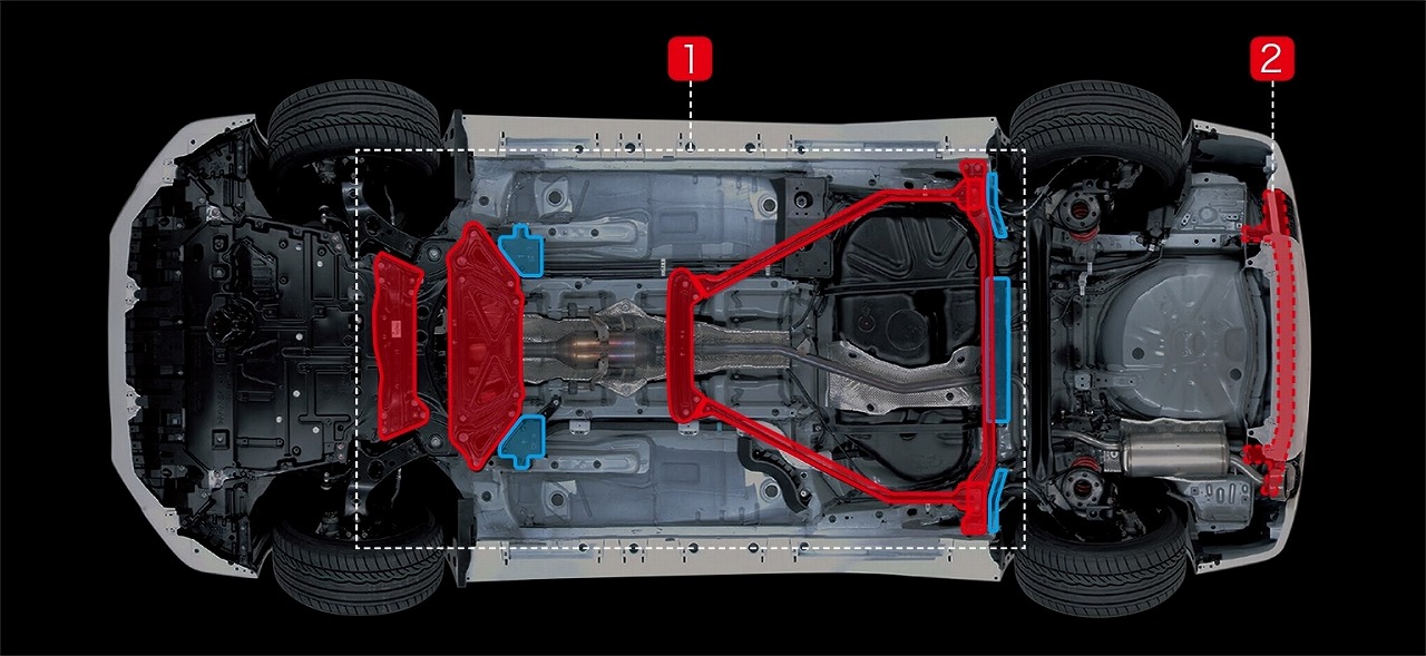 G's GR用ブレースを取り付けてみた。(2回目車検と一緒に)(トヨタ