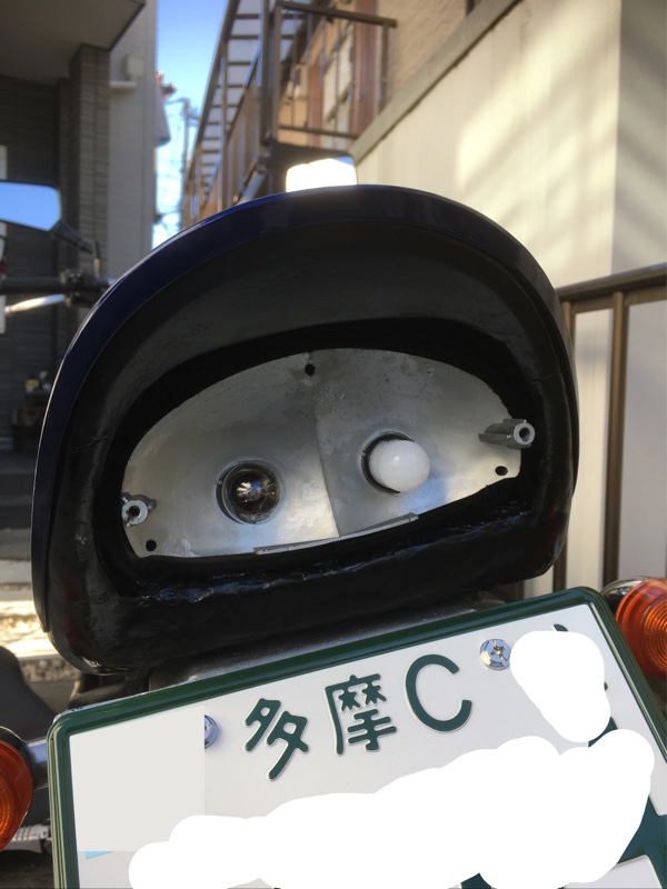 ゼファー400 テールランプ一式 配線コネクタ付き