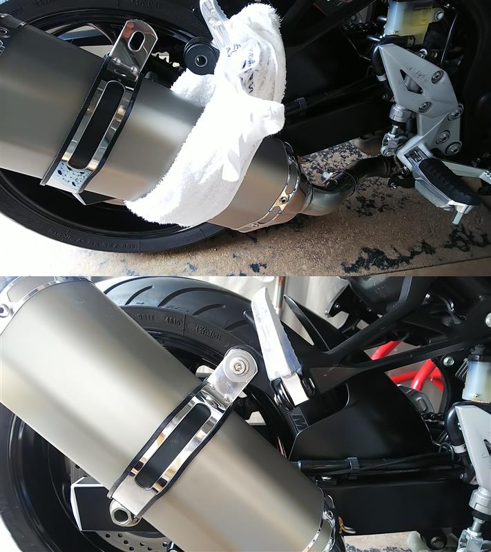 SUZUKI GSR250/S/F  LCIスリップオンマフラー