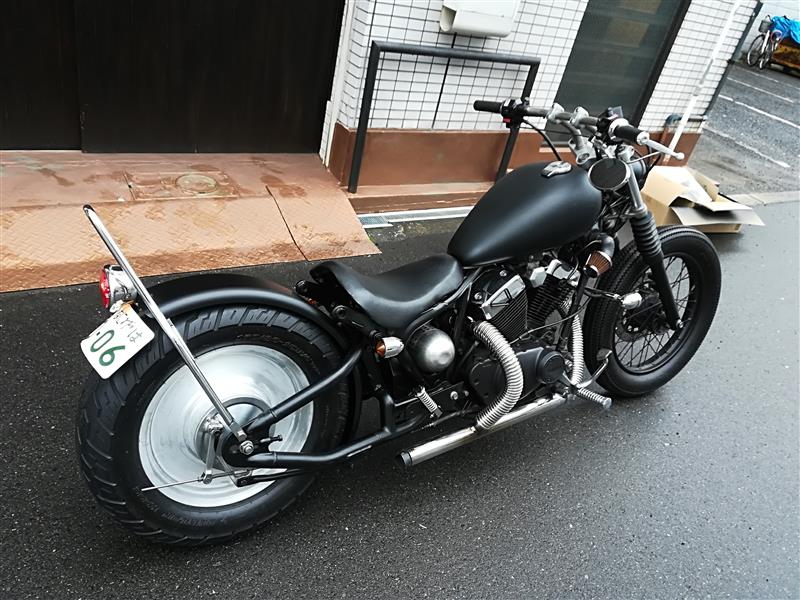 ビラーゴ250用 75mmロンスイ ロングスイングアーム 他セットで！｜パーツ