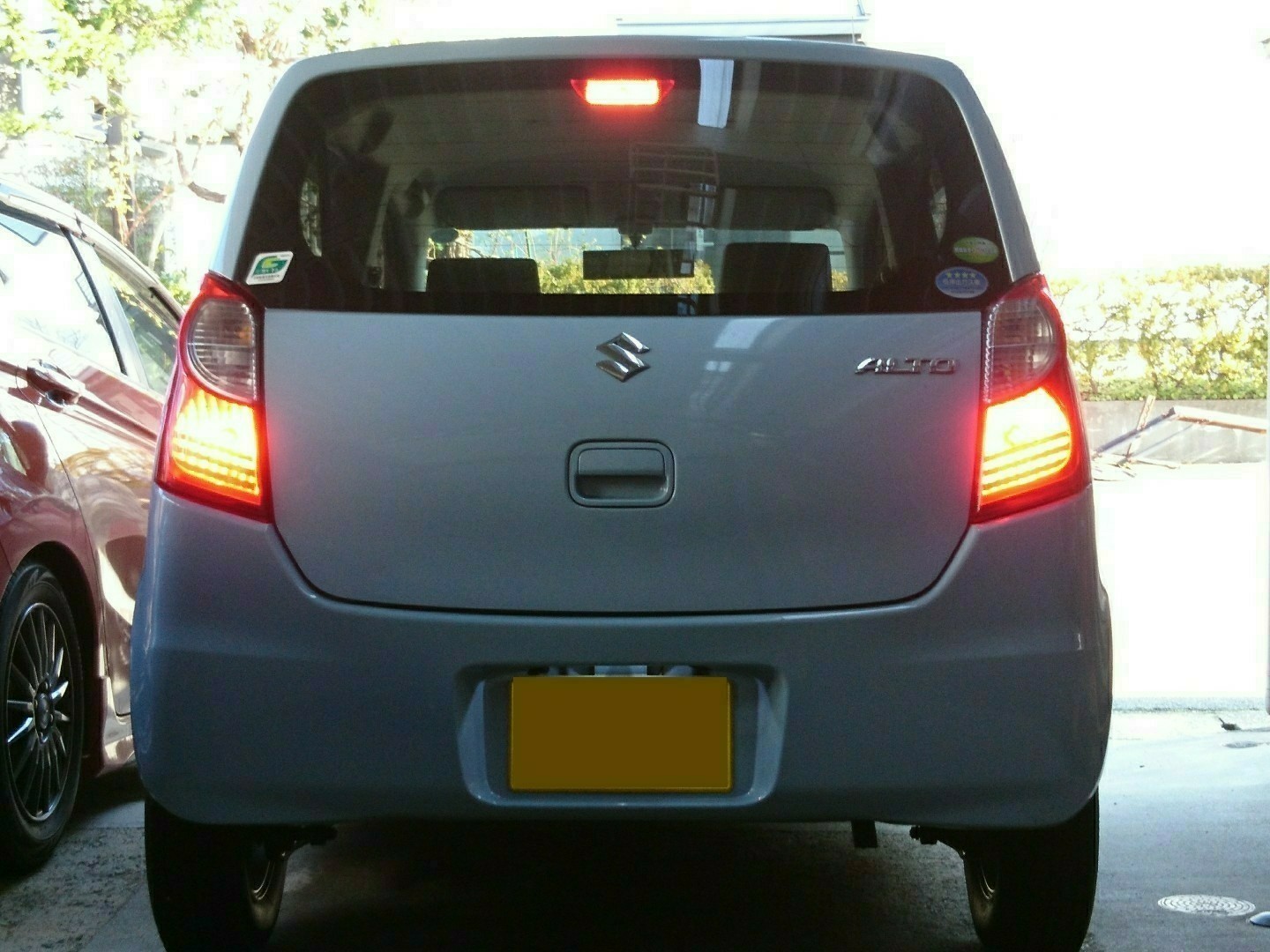 HA25SとVの加工LEDテールランプ