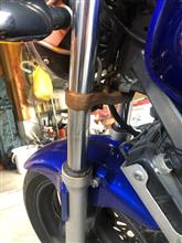 ホーネット250 MC31 フロントフォーク インナーチューブ 外径