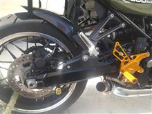 リヤインナーフェンダー交換:取り付け編(カワサキ Z900RS)by