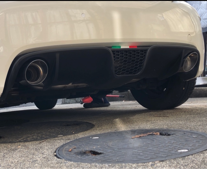 FIAT500 MAGNETI MARELLI製エキゾーストマフラー