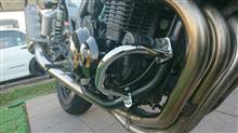 ZRX400 エンジンガード 純正タイプ/メッキ400 Kawasaki