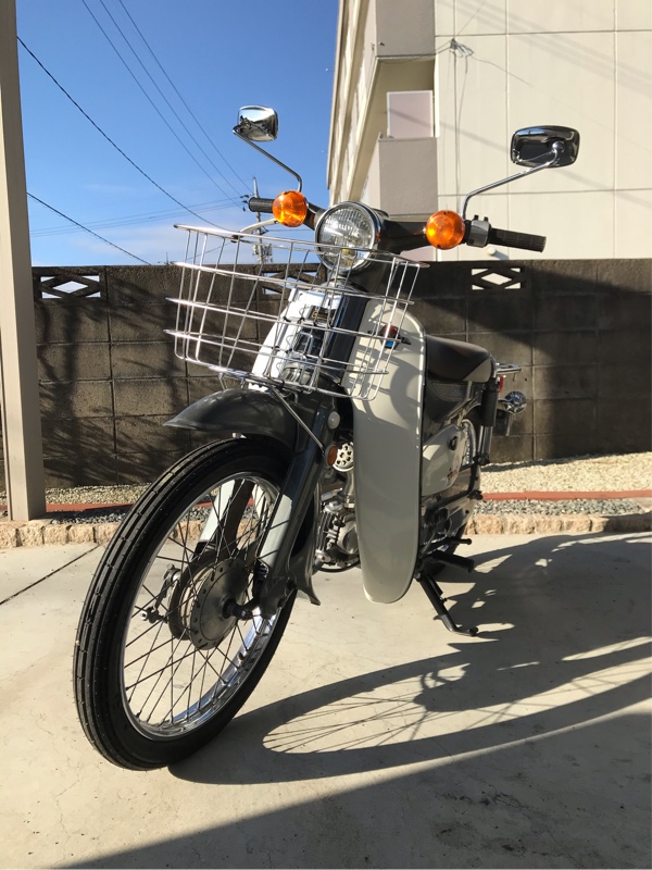 c100バックミラーセット海外製社外品 - 崎田二輪通販 スーパー