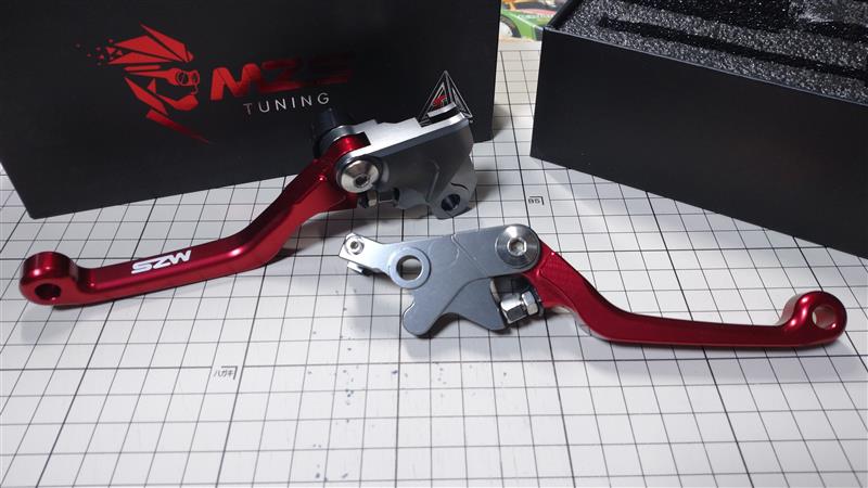 クラッチ及びブレーキレバー交換。(ホンダ FTR223)by S木 - みんカラ クラッチ及びブレーキレバー交換。(ホンダ FTR223)by S木 - みんカラ