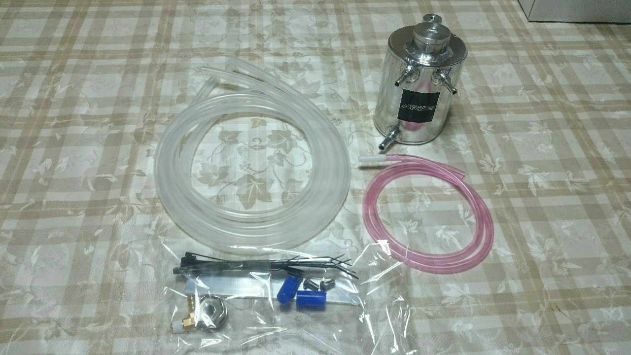 ミッションオイルキャッチタンク取付(日産 シルビア・S13)by ミッションオイルキャッチタンク取付(日産 シルビア・S13)by