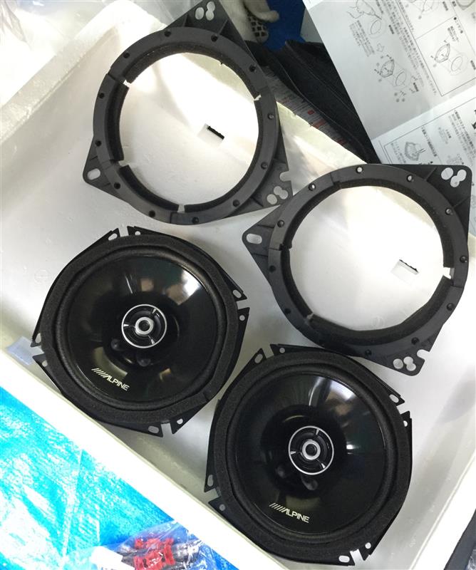 フロントドアスピーカー交換 重量増 約1.1kg(トヨタ 86・ZN6)by ...