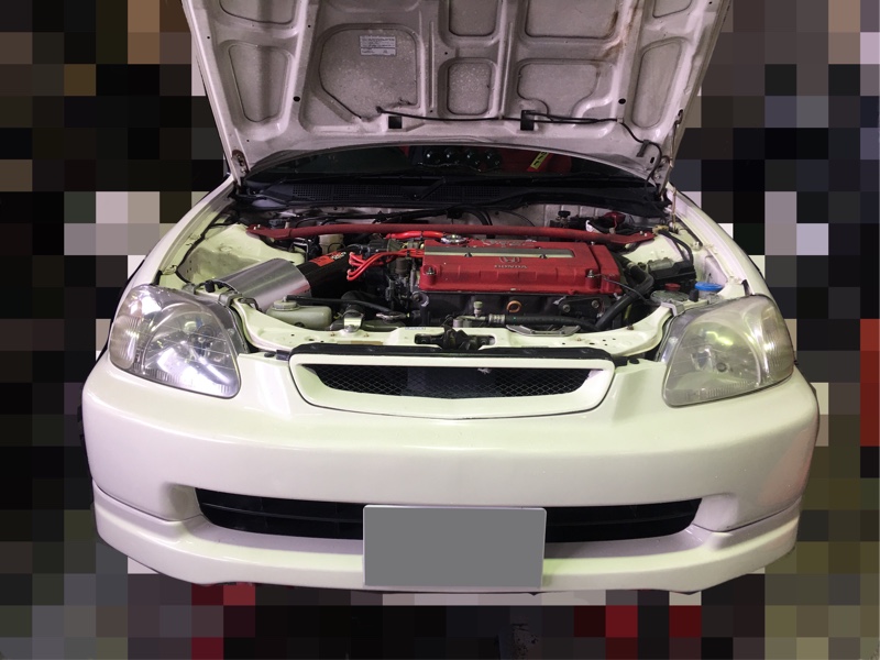 左ヘッドライト交換・その他（ホンダ シビックタイプR・EK9）by
