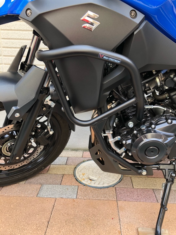 sw-motechエンジンガード(スズキ V-Strom 250)by アキーヤ - みんカラ